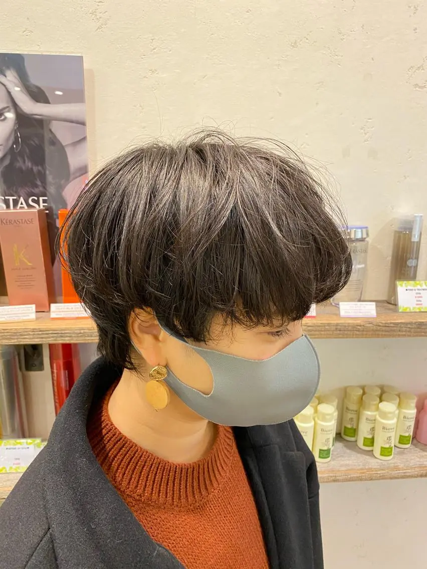 ショート カット ヘッドスパ ヘアセット 🟢NEGi🟣 🫧髪質改善のヘアスタイル