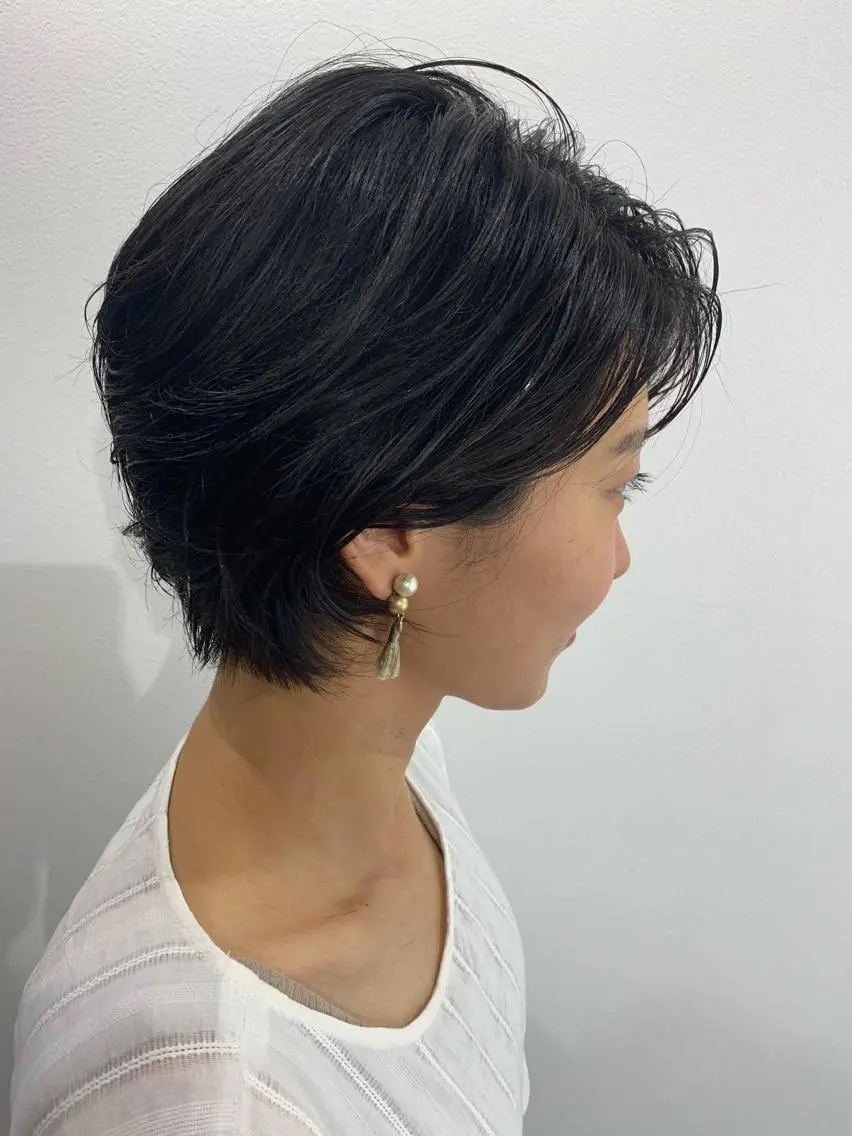 ショート 寺本 早希のヘアスタイル