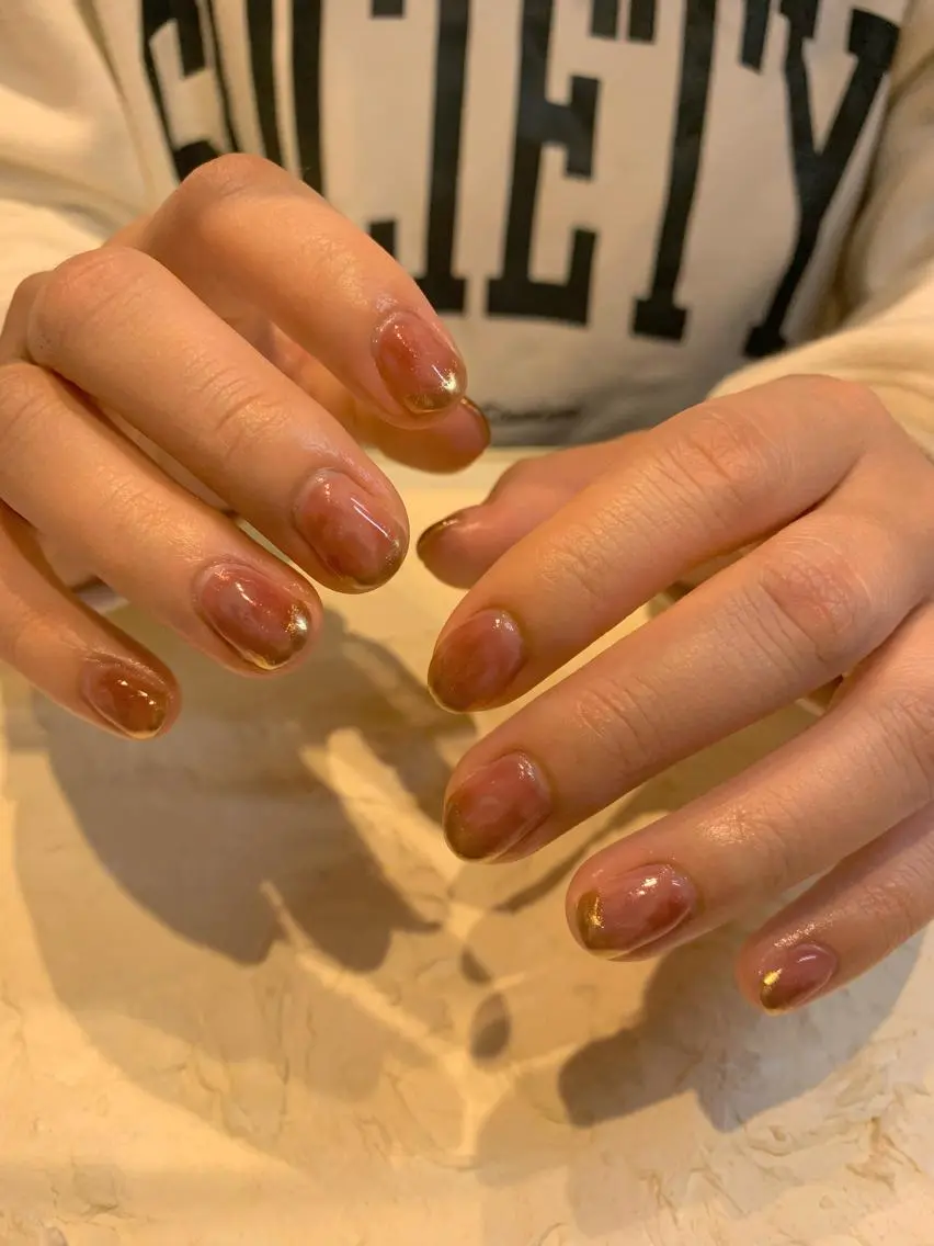ネイル ニュアンスネイル マキノ ユイのネイルデザイン