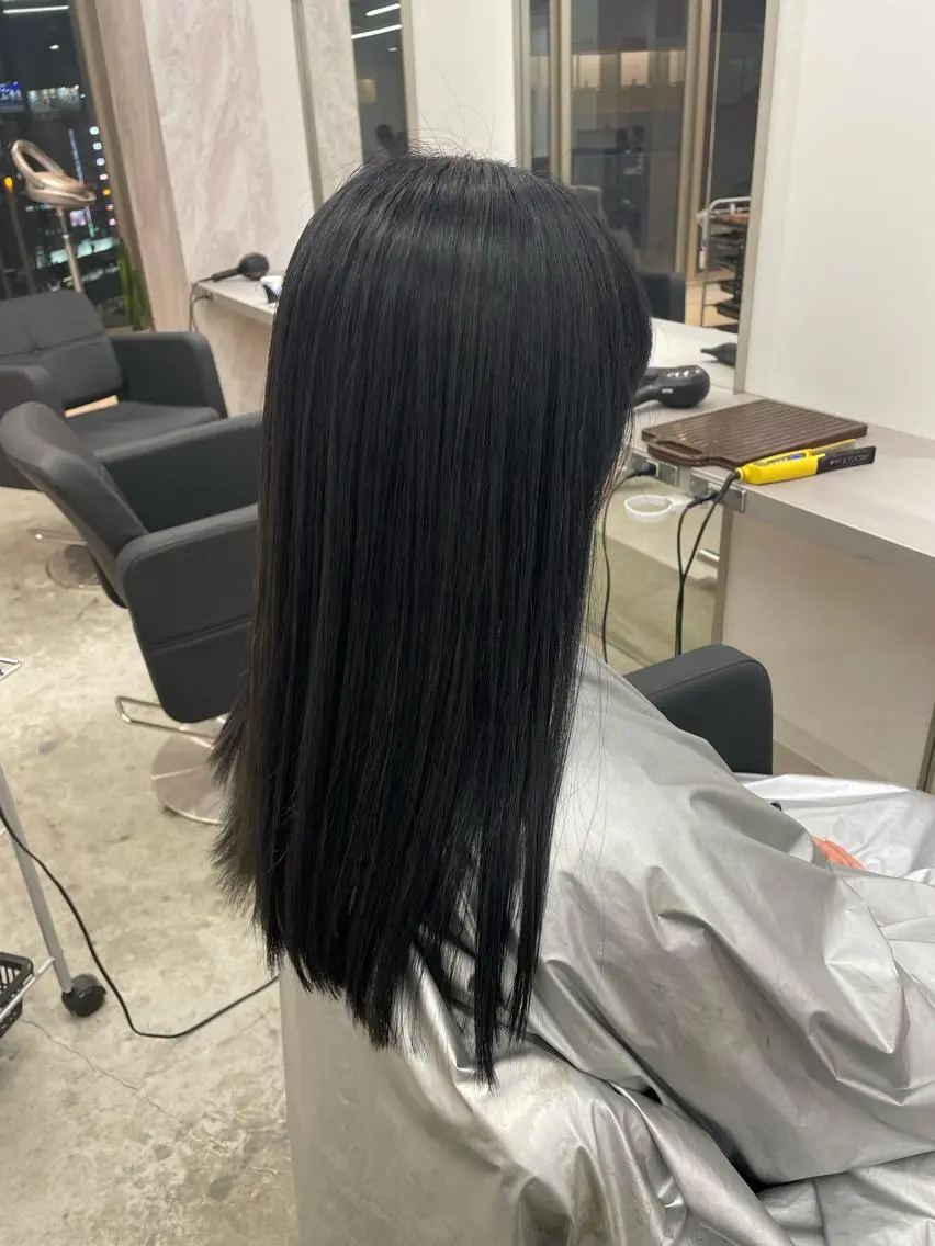 ロング ヘアカラー トリートメント 🎗副店長/井上 竜 ブリーチ指名No.1のヘアスタイル