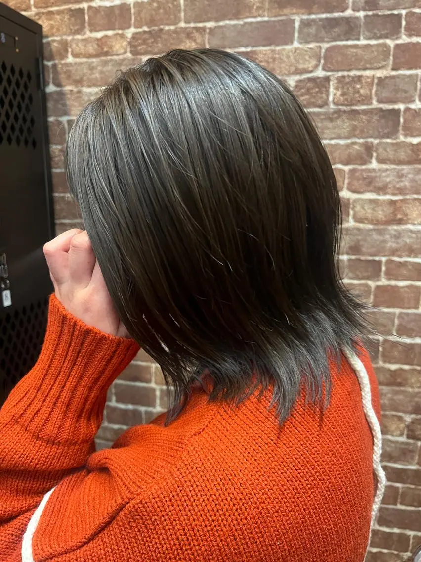 ミディアム カラー パーマ ヘアアレンジ メンズ キッズ ネイル マツエク・マツパ アイブロウ メンズブリーチ メンズハイライト メンズインナーカラー メンズ韓国風 ブリーチ 久木原 ゆりのヘアスタイル