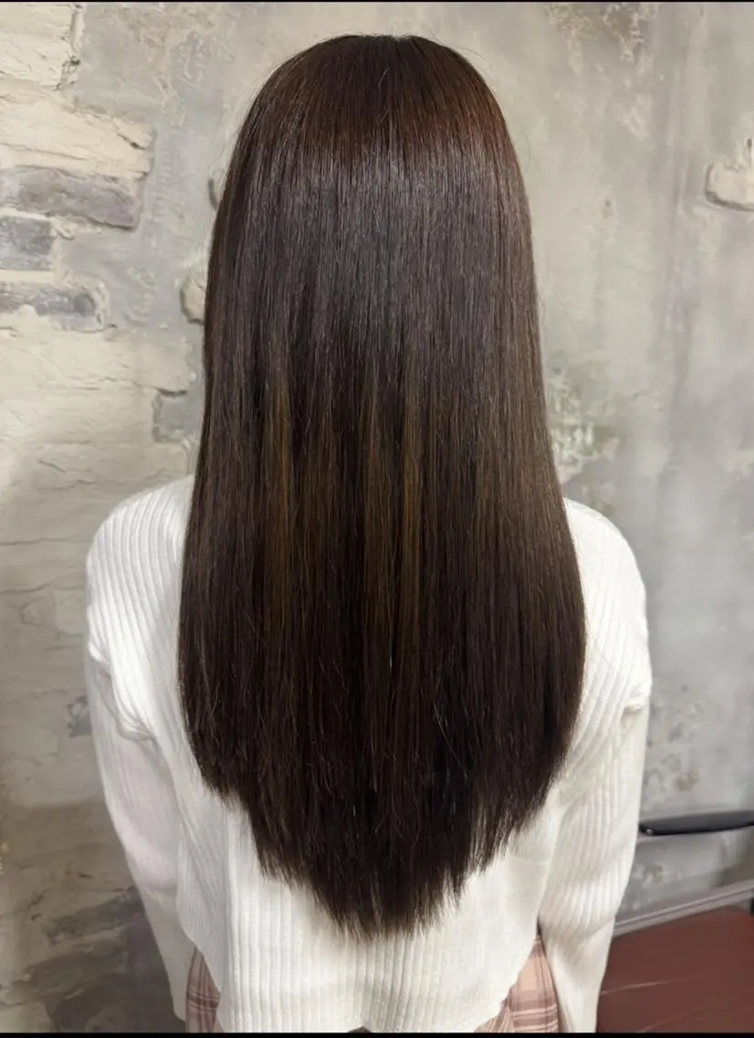 ロング ボブ エクステ 超音波エクステ🎀 shokoのヘアスタイル