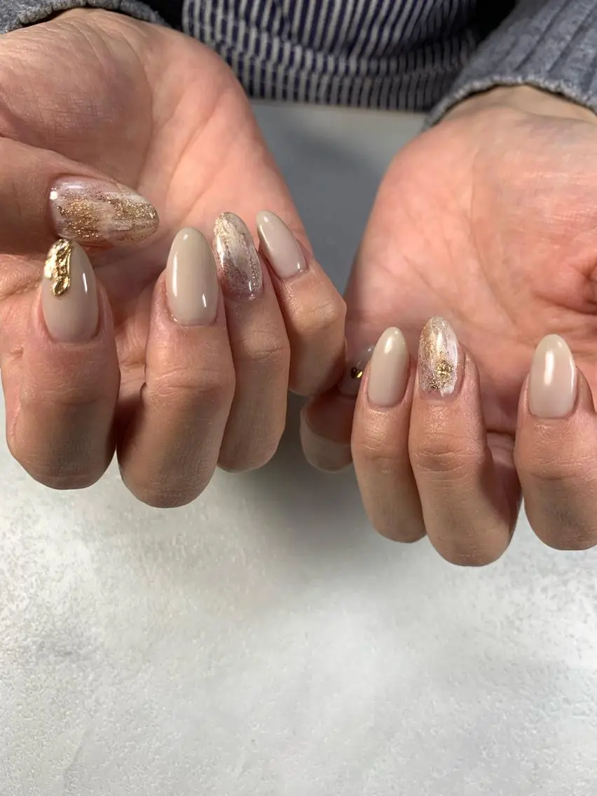 ネイル ニュアンスネイル SAKU nail 作島茜のネイルデザイン