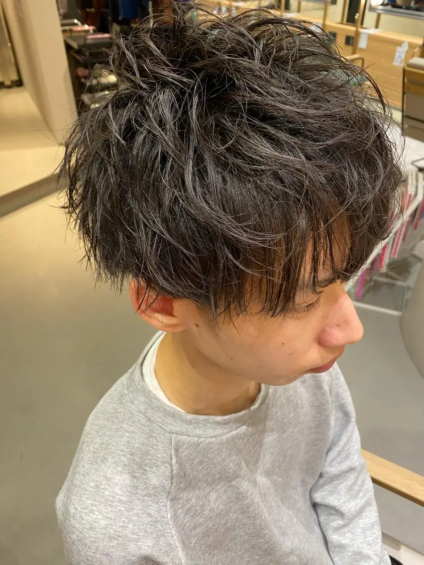ショート メンズ カット 梅田茶屋町メンズ 専門美容師 山元一平のヘアスタイル