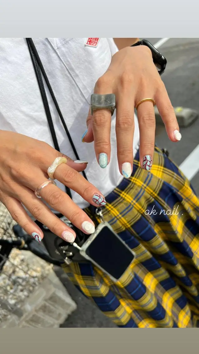 ネイル ハンドネイル ak nail .のネイルデザイン