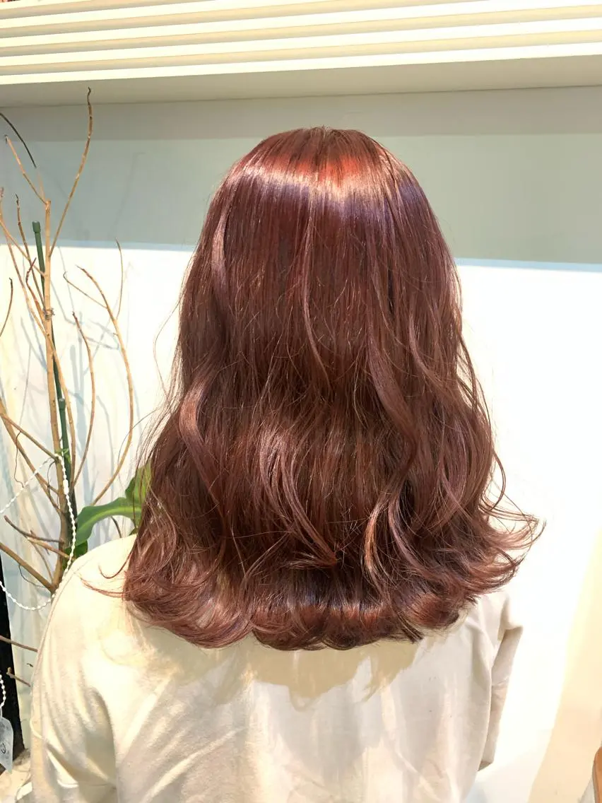 セミロング カラー ヘアアレンジ ヘアカラー トリートメント ヘッドスパ ヘアセット 大宮/山口 竣也のヘアスタイル