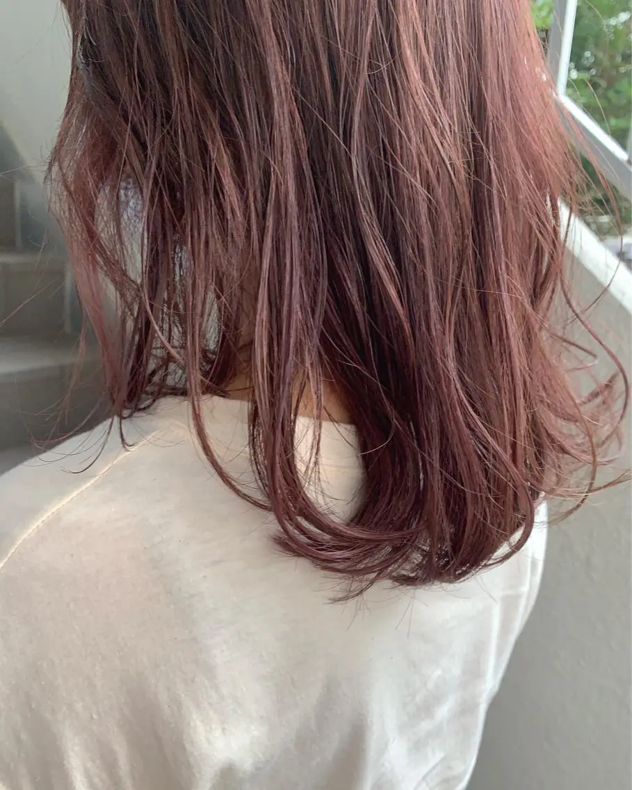 ミディアム カラー 柔らかいカラー🎀 rinaのヘアスタイル