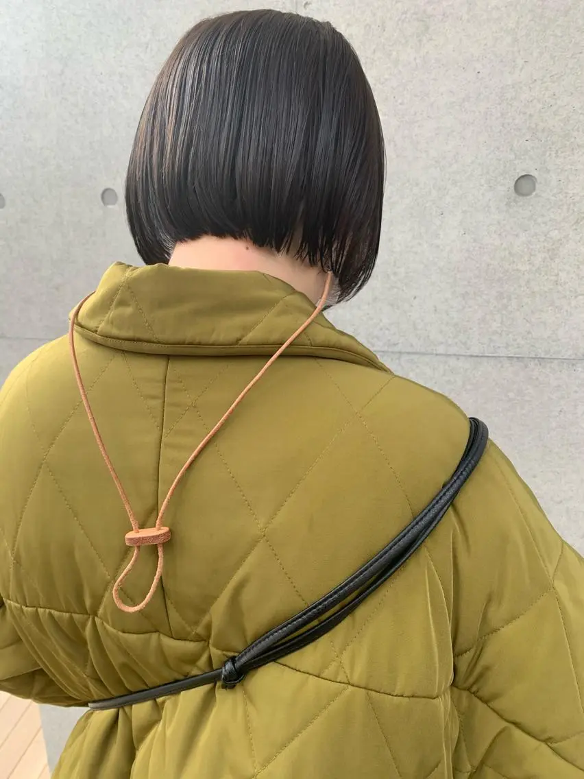 ショート カラー ボブ カット ヘアカラー トリートメント sakoda shunkiのヘアスタイル