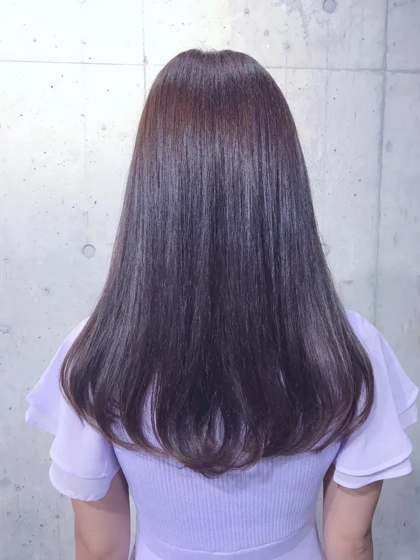 ミディアム カラー 再現性No.1ヘア ごーた立川のヘアスタイル
