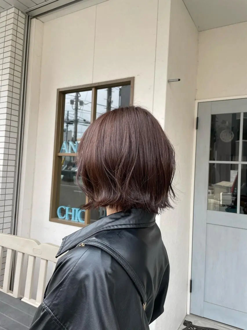 ショート ネモトメイナ🌿 今月末で退職しますのヘアスタイル