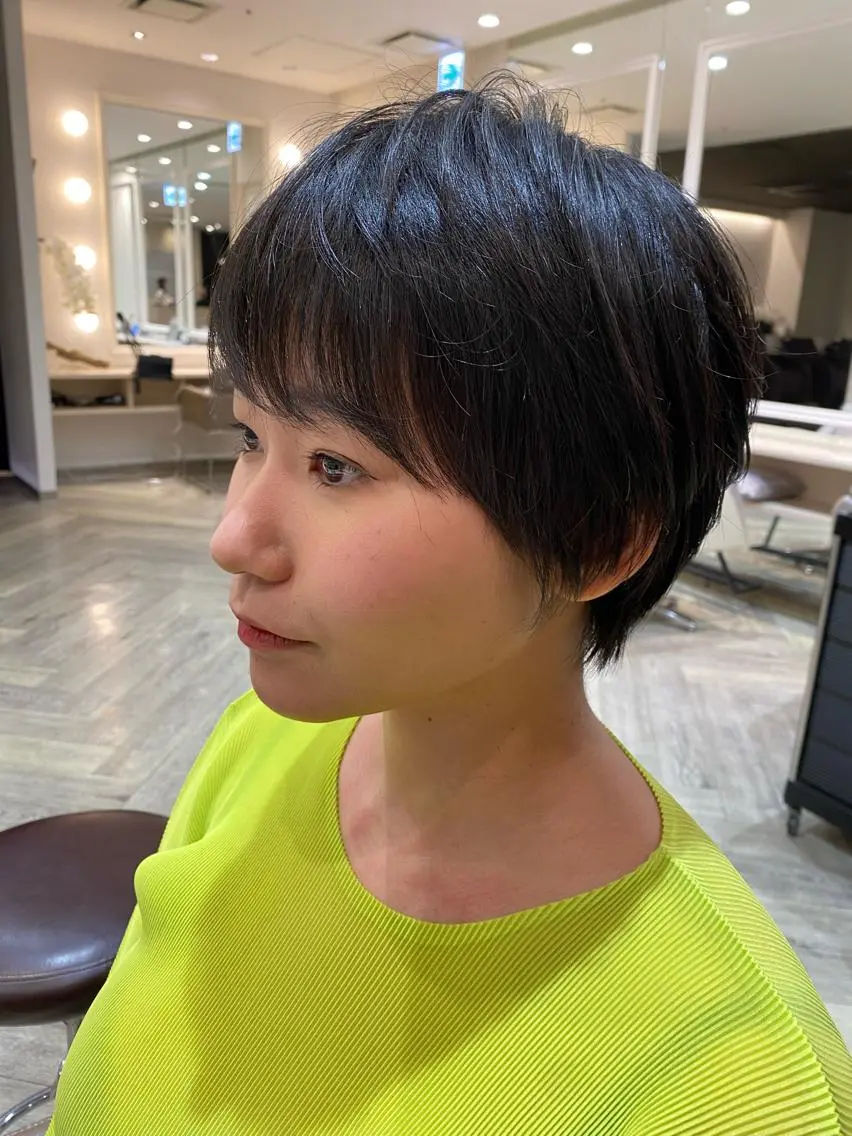 ショート カット 🇺🇸海外デザイン iCON TOKYOのヘアスタイル