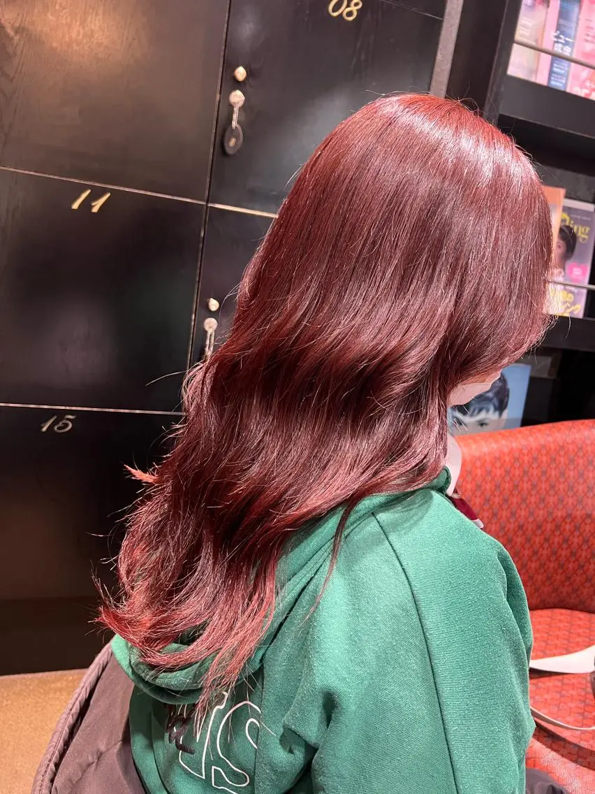 カラー ブリーチ ブリーチなしカラー カット ヘアカラー ＊カラー・パーマ＊ 植松彩音のヘアスタイル