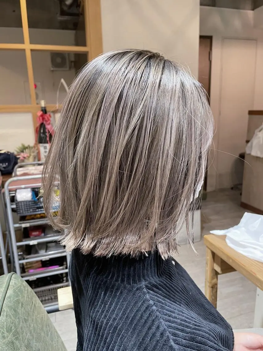 ミディアム カラー イメコン美容師 サイトウアキラのヘアスタイル