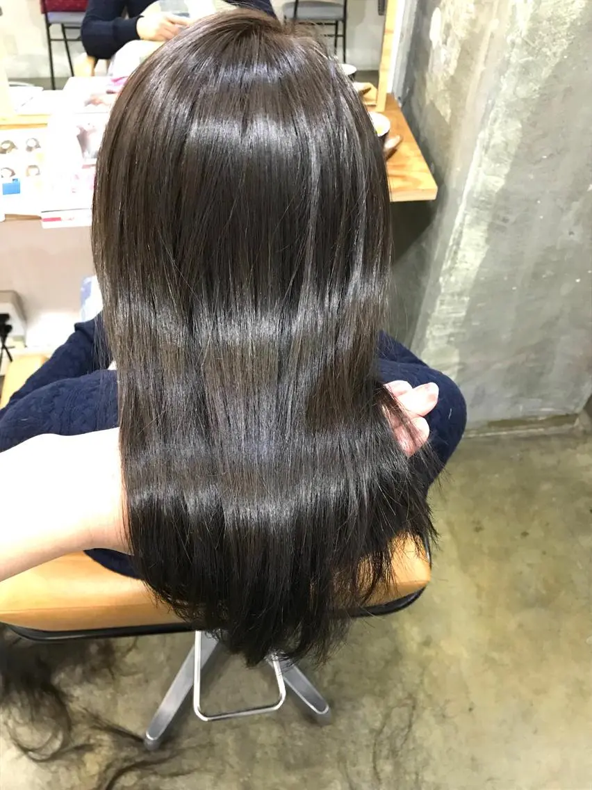 セミロング カラー カット ヘアカラー トリートメント 💎髪質改善💎 デザイナーshinのヘアスタイル