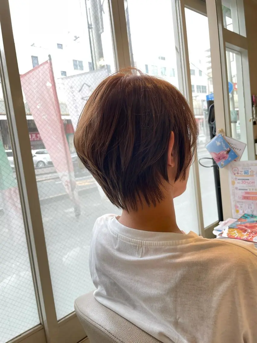ショート ショートヘア カット 本田 卓也のヘアスタイル
