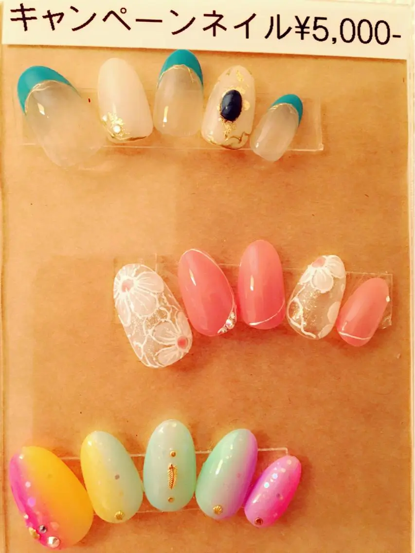 ネイル ストーンネイル LIAN- nailのネイルデザイン