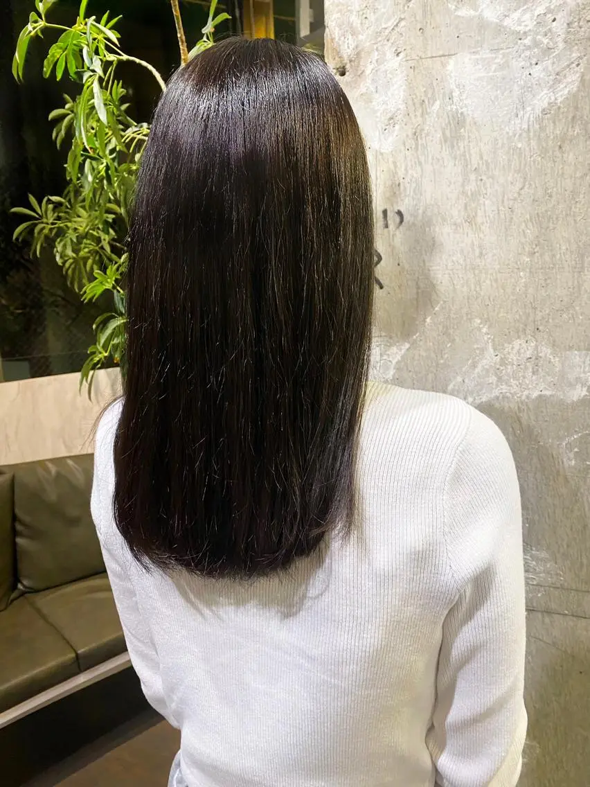 セミロング パーマ 木村【似合わせ ショート/ボブ】のヘアスタイル