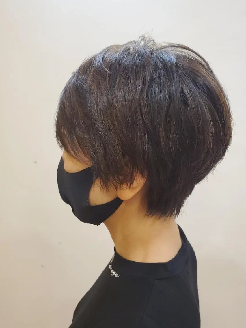 ショート 齋藤 愛美のヘアスタイル