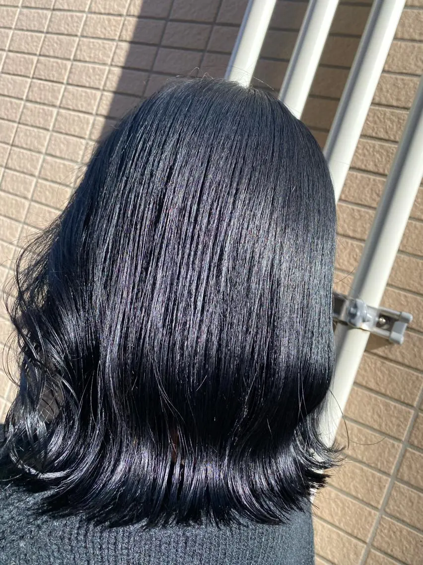 ミディアム 武田 悠生乃のヘアスタイル