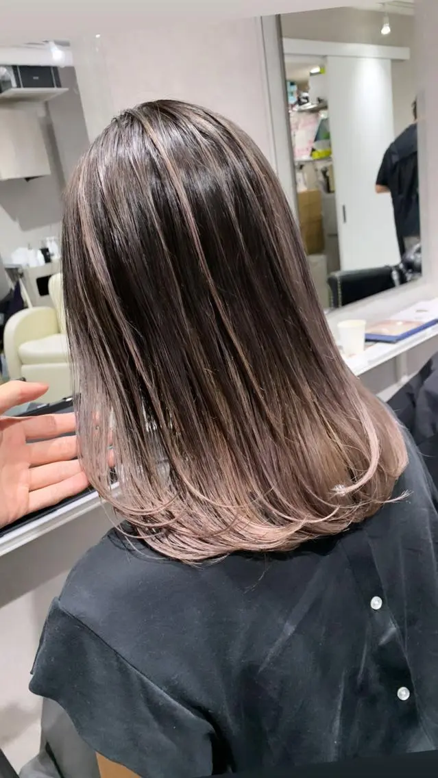 ミディアム 心斎橋なんば 大野竜輝のヘアスタイル