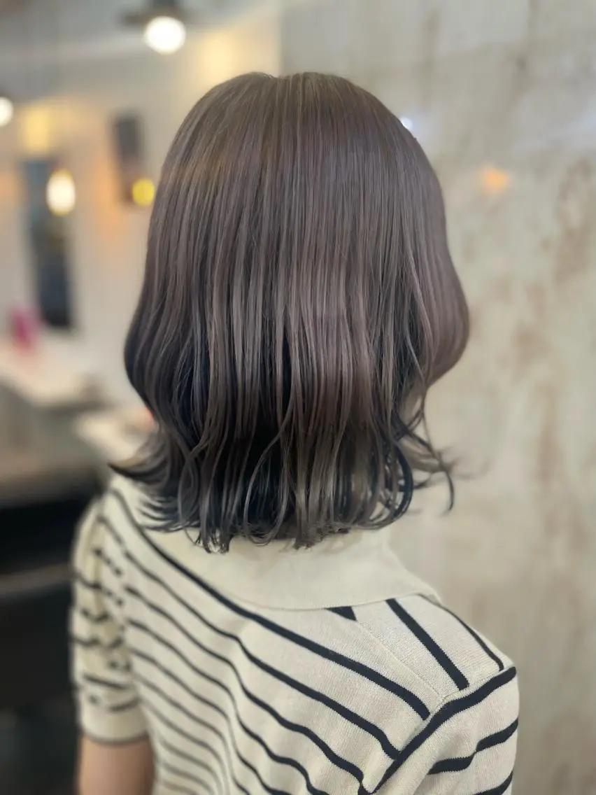 ミディアム 艶髪🇰🇷髪質改善 🎀ikuno🎀のヘアスタイル