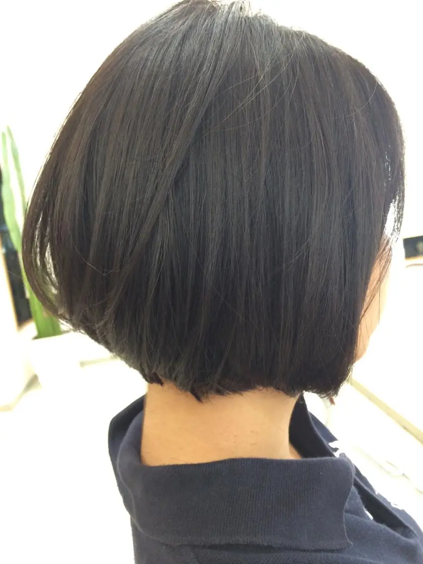 ショート ミディアム ボブ いけだ ゆうのヘアスタイル