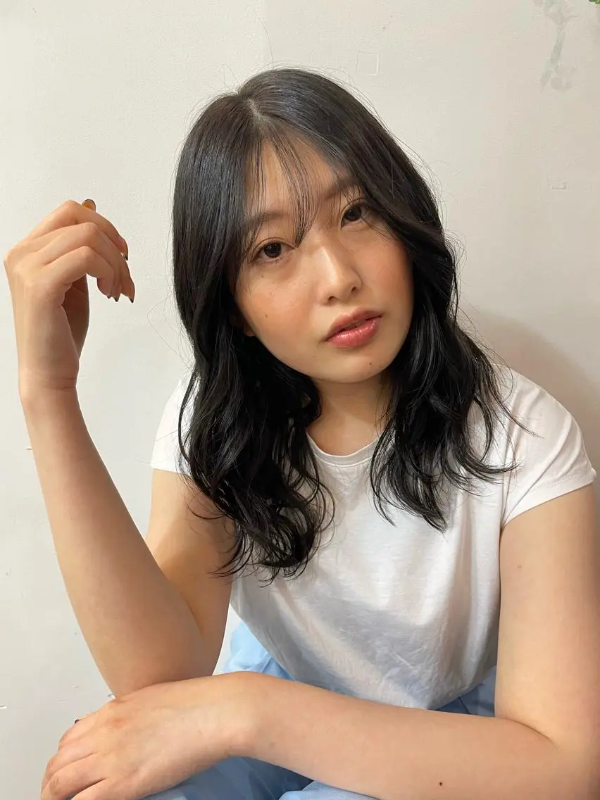 セミロング カット ツヤ美髪💐 髪質改善/高山愛来のヘアスタイル