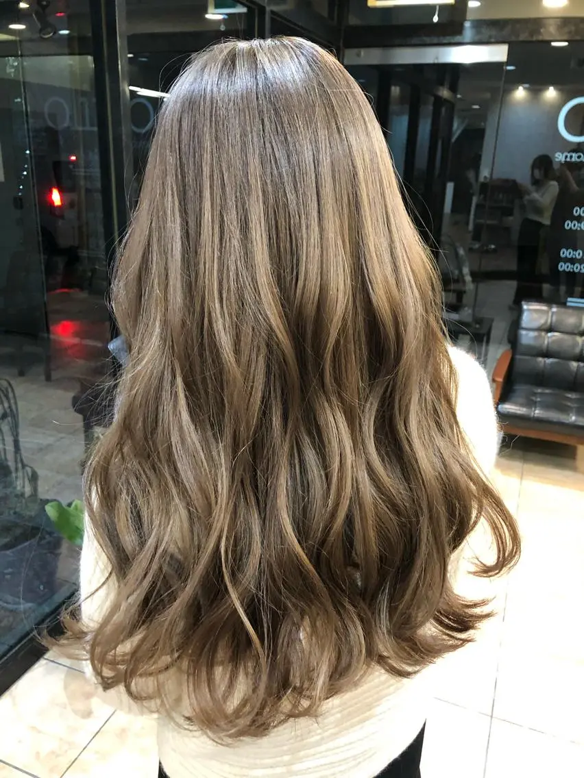 ミディアム カラー olino 【オリノ】西田辺のヘアスタイル