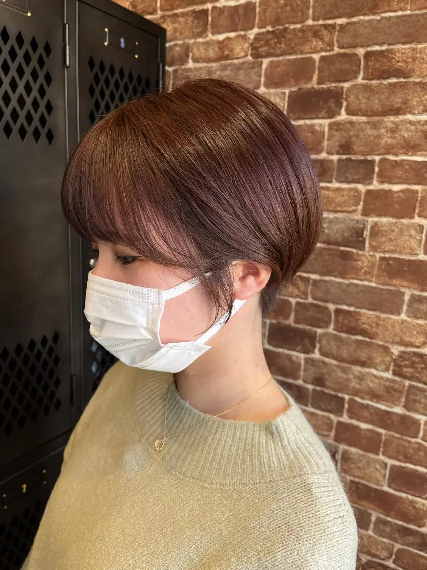 ショート カラー パーマ ヘアアレンジ メンズ キッズ ネイル マツエク・マツパ アイブロウ メンズブリーチ メンズハイライト メンズインナーカラー メンズ韓国風 ブリーチ 久木原 ゆりのヘアスタイル