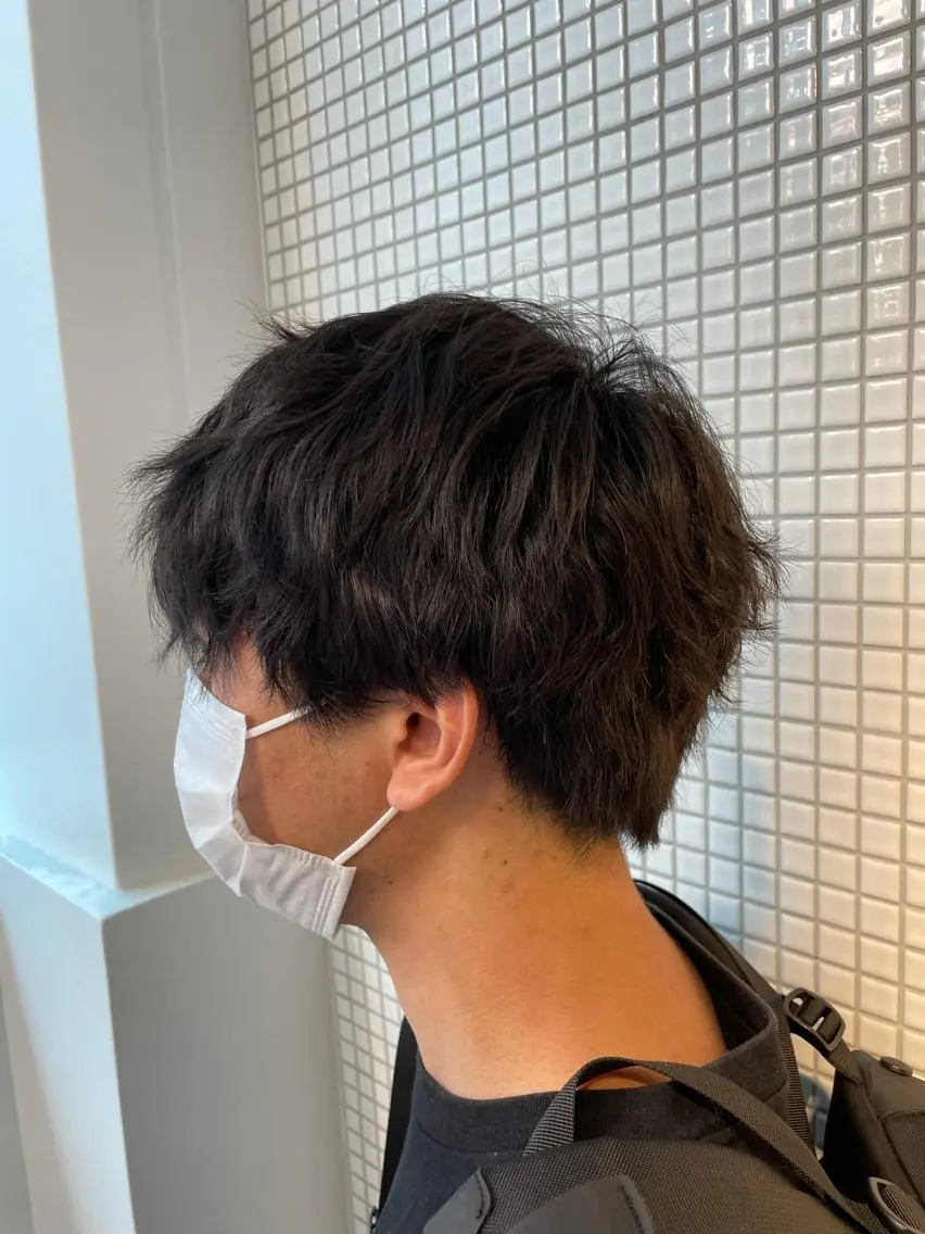 ショート カラー パーマ メンズ 🔥メンズカラー🔥 セヤシュウヘイのヘアスタイル