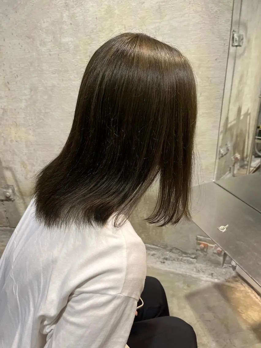 ミディアム カラー AIKA /大阪美容室のヘアスタイル