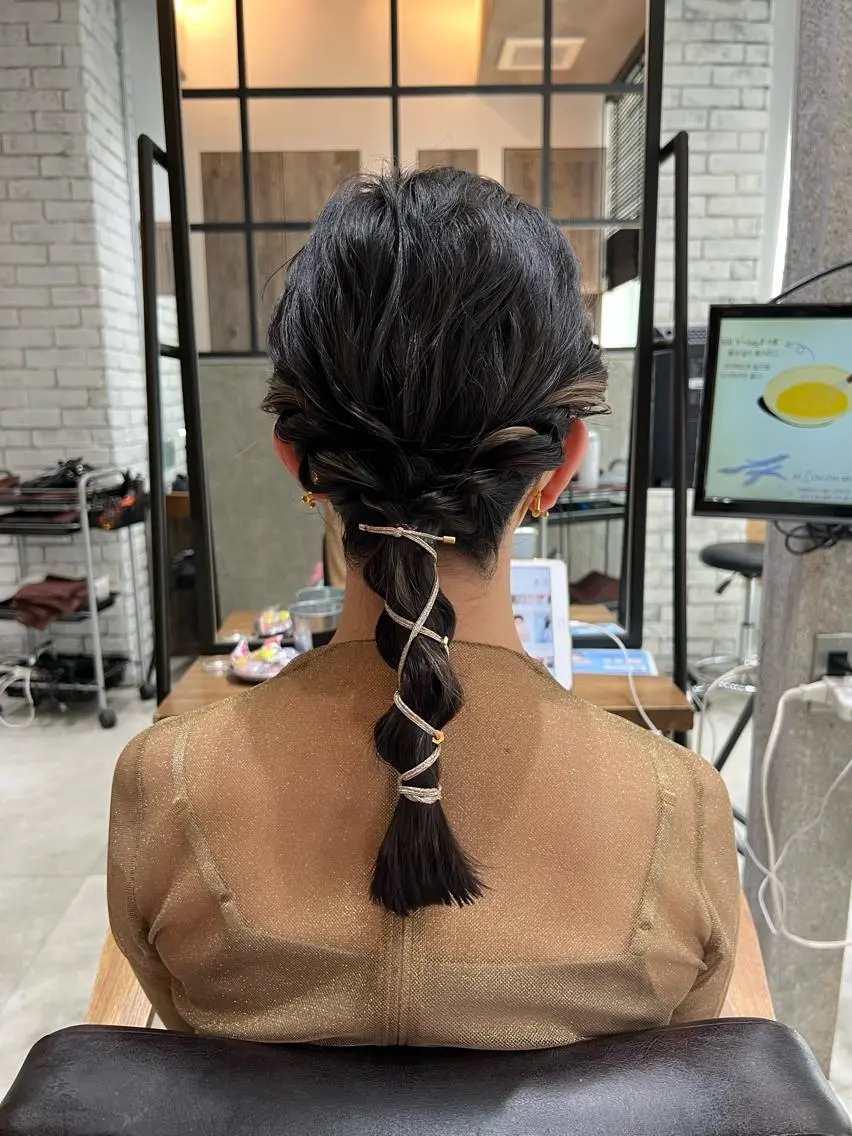 ロング ヘアアレンジ ヘアセット 🌿ニュアンス/髪質 改善🌿Fukudaのヘアスタイル