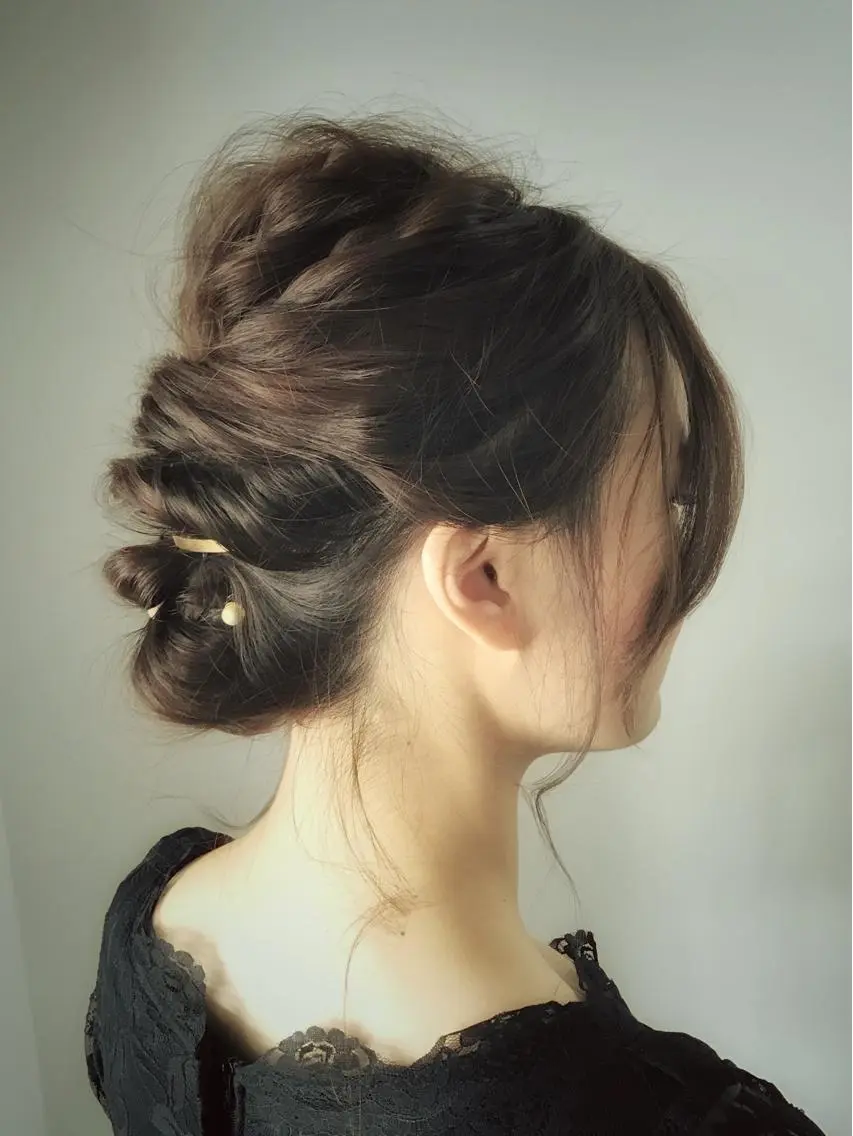 ロング ヘアアレンジ 結婚式・ブライダル BOB🌟ハイトーン /ブリーチ/TAKUのヘアスタイル
