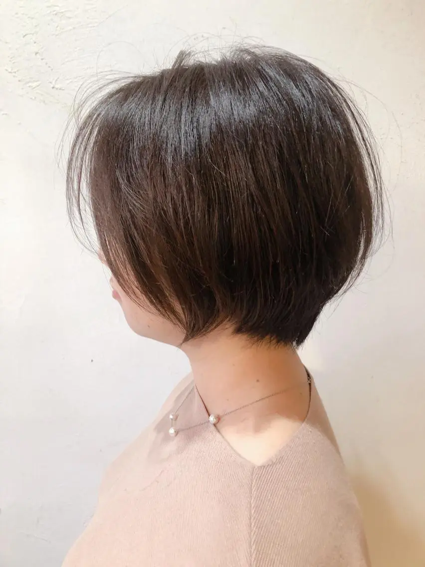 ショート くびれヘア ショートヘア 浅沼 春樹のヘアスタイル