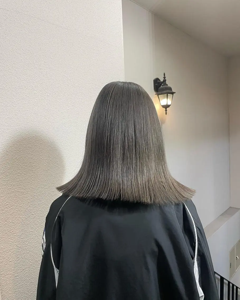 ショート カラー メンズ アッシュ アッシュグレー 透明感カラー グレージュ ミルクティーグレージュ 🩷Eny terrace🩷のヘアスタイル