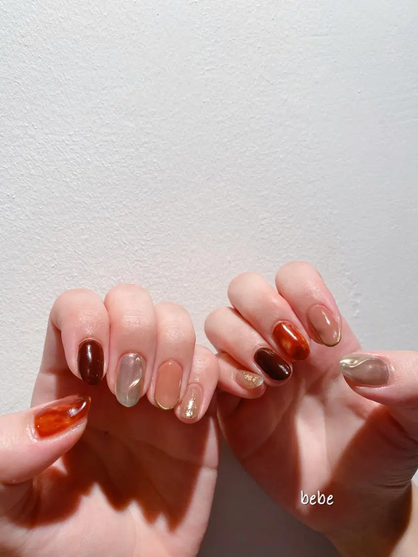 ネイル ニュアンスネイル ハンドネイル Ann nailのネイルデザイン