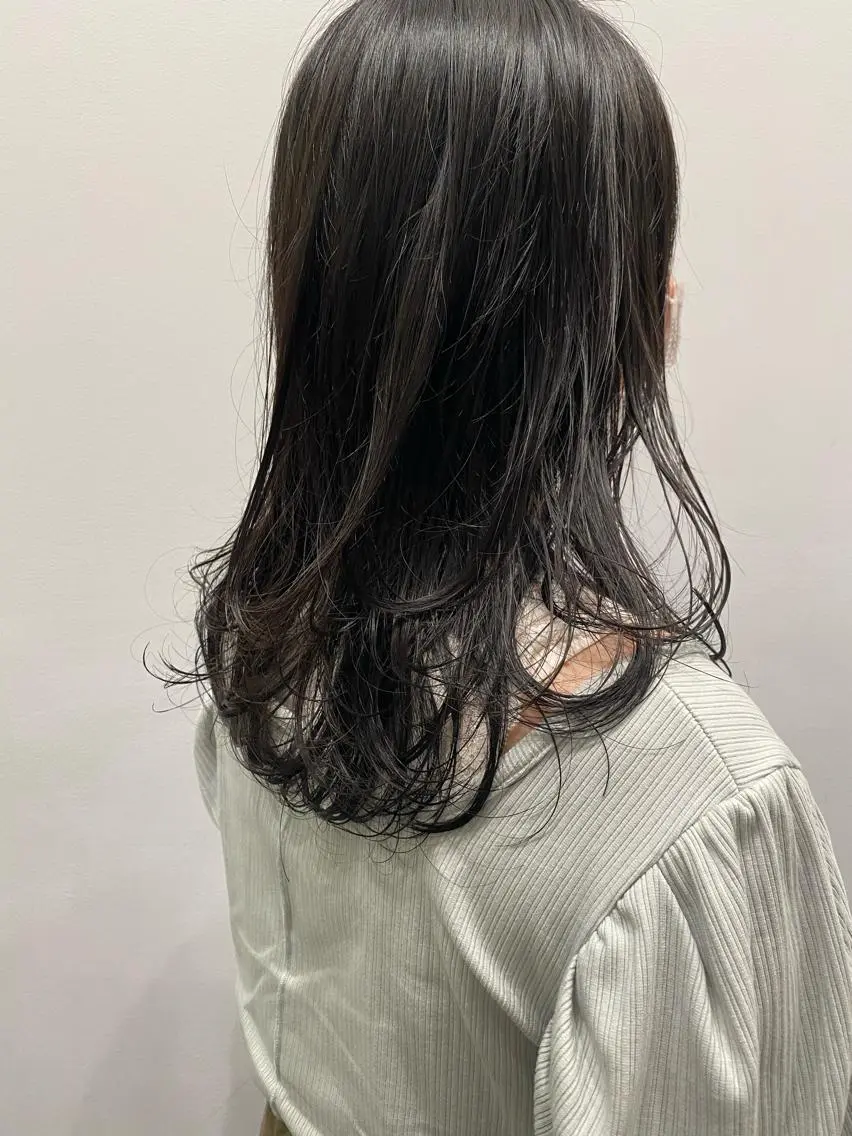 ロング 壁谷  加保理のヘアスタイル