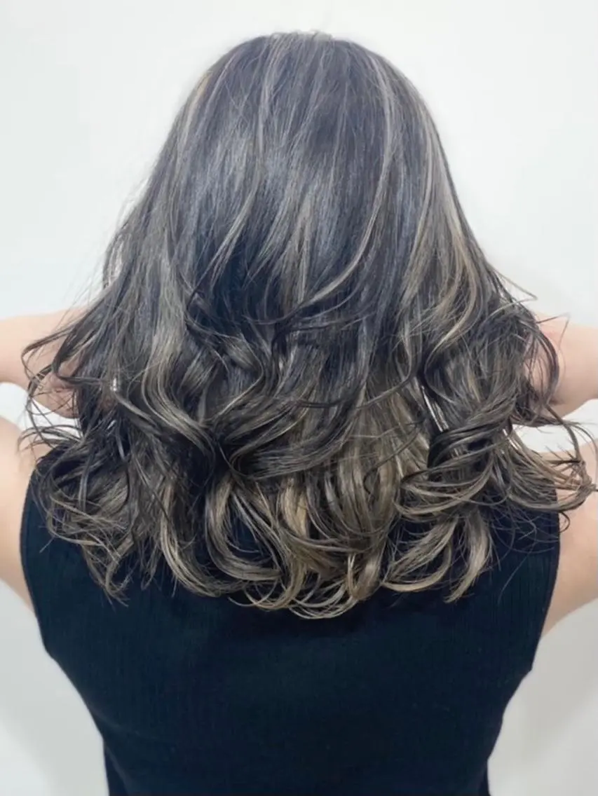 セミロング お任せオーダー 専門美容師のヘアスタイル