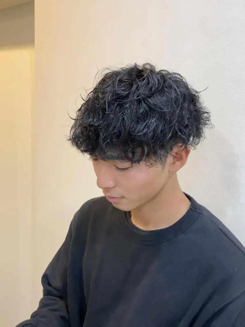 パーマ メンズ クセを最大限に活かす メンズパーマ奈良大祐のヘアスタイル