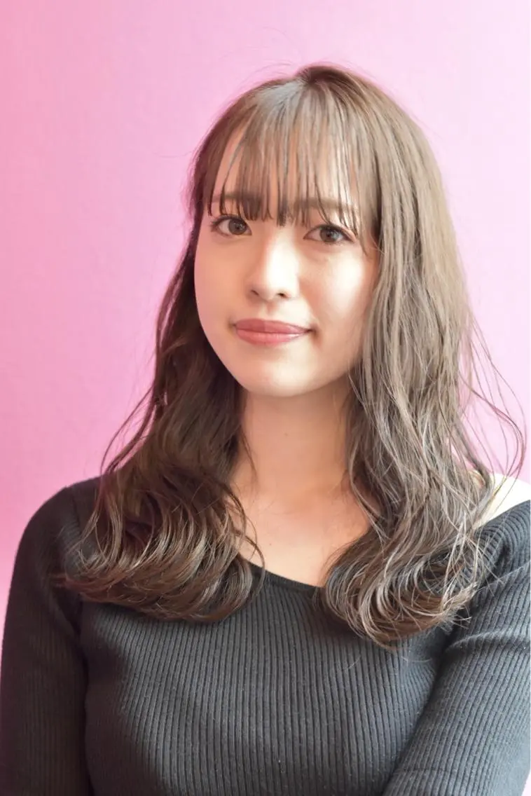 セミロング カラー カット ヘアカラー トリートメント ✨髪質改善縮毛矯正✨ 宇田川修平のヘアスタイル