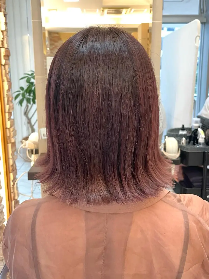 ショート ヘアカラー 新籾 尚哉のヘアスタイル