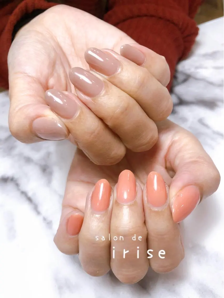 ネイル シンプルネイル salon de iriseのマツエク・マツパデザイン