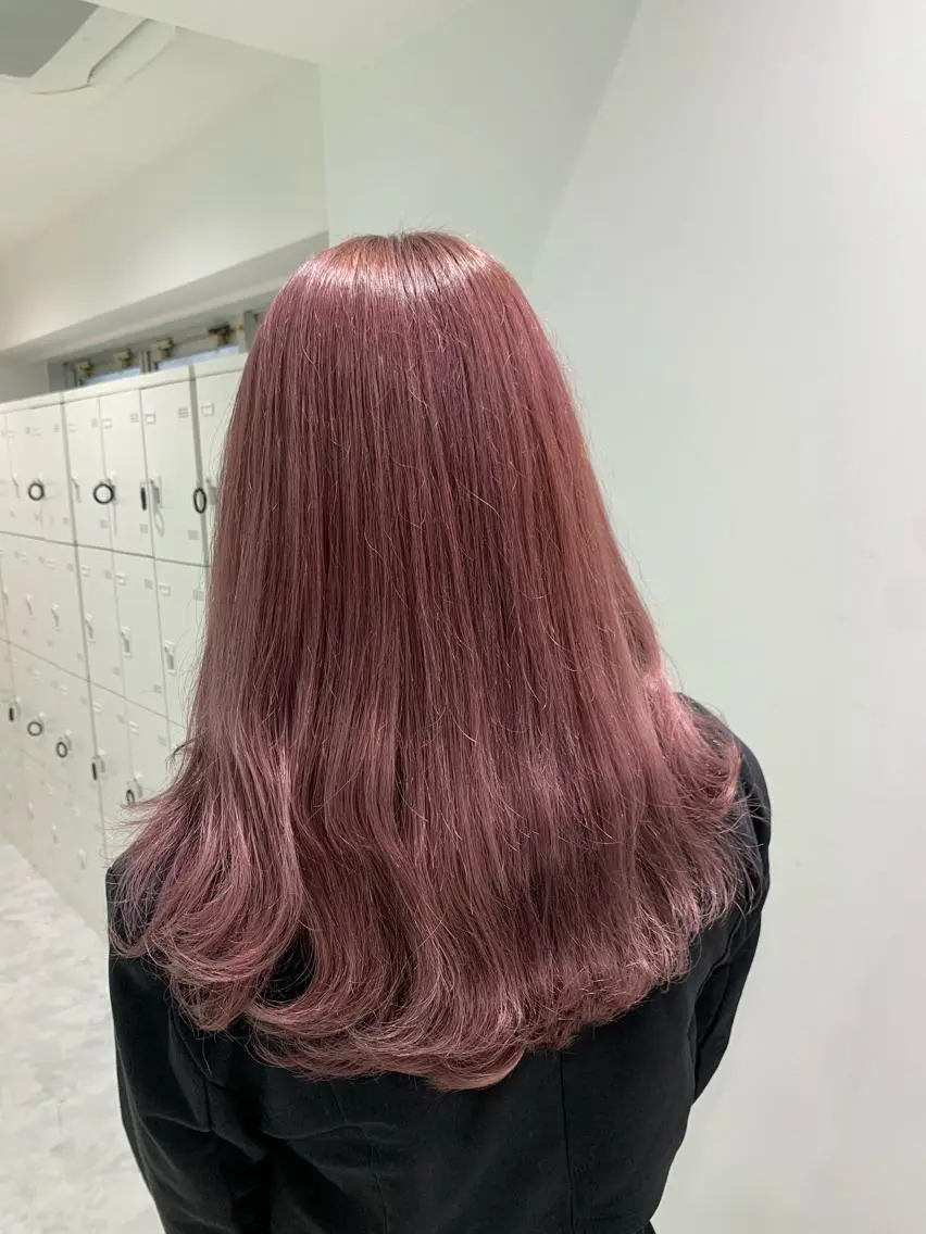ロング ヘアカラー トリートメント ヘッドスパ ヘアセット 🪞透明感カラー🫧 縮毛矯正🥇かずきのヘアスタイル