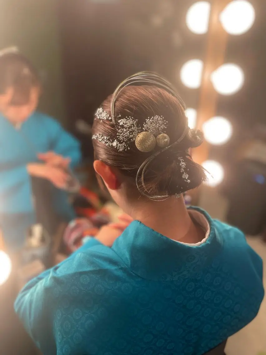 ミディアム ヘアアレンジ 着付け PATH-hair. storeのヘアスタイル