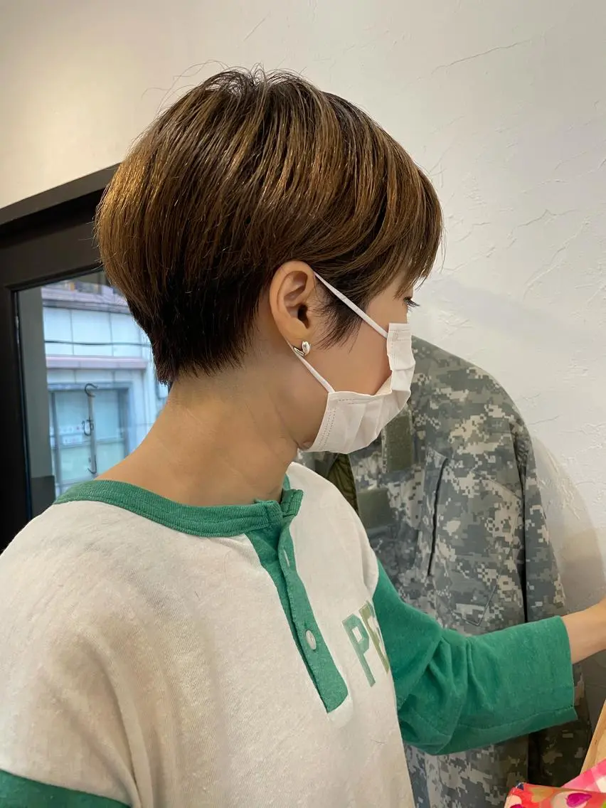 ショート 大西 祐輔のヘアスタイル