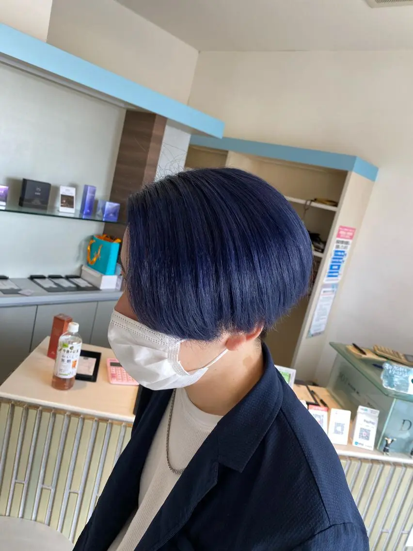 ショート カラー メンズ 土井 祐之介のヘアスタイル