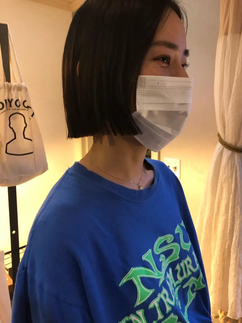 ショート カラー eri kinjoのヘアスタイル