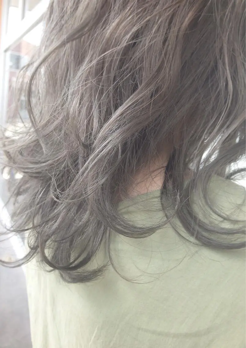 セミロング カラー 🦋透明感カラー🦋 CHIHARUのヘアスタイル
