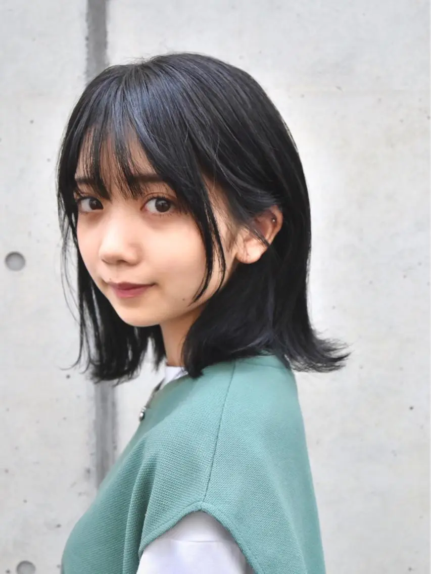 ミディアム 高山🐬髪質改善 池袋で縮毛矯正のヘアスタイル