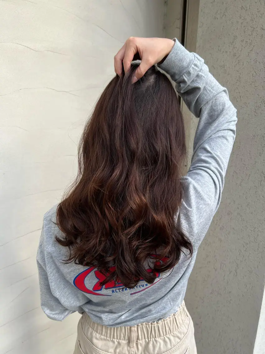 ロング パーマ カット パーマ 高橋 竜也のヘアスタイル